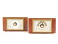 Two Airguide Mid-century Barometers