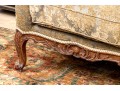 Antique Down Filled Louis XV Style Long Sofa