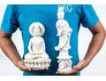 Blanc De Chine Figures Of Guanyin And Buddha