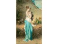 Signed A. Le Cortez After Robert Julius Beyschlag (German, 1838-1903) Psyche With Urn