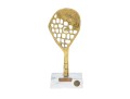Izod International Brass And Steel Tennis Champion Trophy