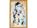 Signed Oil On Canvas, Cubist Portrait Of A Woman, 1959