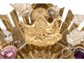 Lavishly Decorated Brass Catholic Monstrance