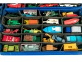 Four Trays Of Die Cast Matchbox Cars In Two Cases