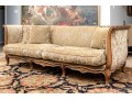 Vintage Down Filled Louis XV Style Sofa