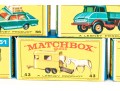 Group Of Six Matchbox Series Die Cast Vehicles