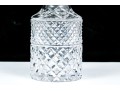 English Sterling Silver Mounted Cut Crystal Decanter