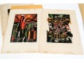 John Murray Barton (American [NY], 1921-2000) Folio Of Signed Ltd Ed Block Prints