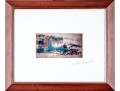 Signed Diminutive Chinese Paining On Paper