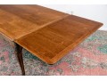 Quality Carved Walnut Louis XV Style Extension Table, Possibly By Auffray