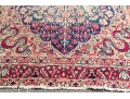 Antique Hand-knotted Accent Carpet, 4'-7