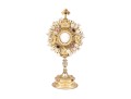 Lavishly Decorated Brass Catholic Monstrance