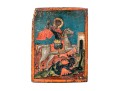 Orthodox Painted Icon Of St. George Slaying A Dragon