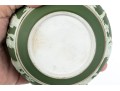 Five Piece English Wedgwood Green Jasperware Tea Set