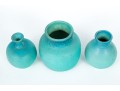 Collection Of Three Van Briggle Ceramic Glazed Vases