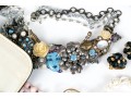 Large Collection Vintage Costume Jewelry