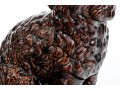 Antique Rockingham/Bennington Glazed Ceramic Spaniel