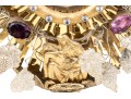Lavishly Decorated Brass Catholic Monstrance