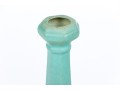 Pair Of Van Briggle Turquoise Glazed Ceramic Candlesticks