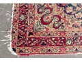 Antique Hand-knotted Accent Carpet, 4'-7