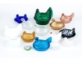 Collection Of Fifteen Vintage Glass Hens On Nests
