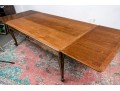 Quality Carved Walnut Louis XV Style Extension Table, Possibly By Auffray