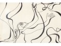 Signed Ltd Ed Lithograph, Women With Dragon, 1976