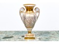 Antique Paris Porcelain Twin Handled Urn, Ca. 1840-1860