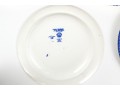 Seven English Transferware Ceramic Plates Including Wedgwood And Adams