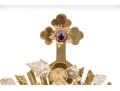 Lavishly Decorated Brass Catholic Monstrance