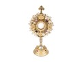 Lavishly Decorated Brass Catholic Monstrance