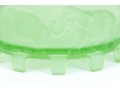 Vintage Lidded Uranium Glass Box
