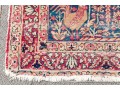 Antique Hand-knotted Accent Carpet, 4'-7