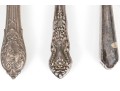 Variety Of Serving Utensils Including Sterling Silver Handles