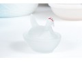 Collection Of Fifteen Vintage Glass Hens On Nests