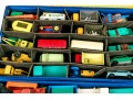 Four Trays Of Die Cast Matchbox Cars In Two Cases