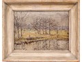 Attributed To William Bils (American, 1872-1944), Oil On Panel, Imprestionist Landscape