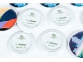 Group Of Seventeen Lufthansa Decorative Porcelain Coasters