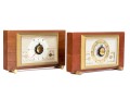 Two Airguide Mid-century Barometers