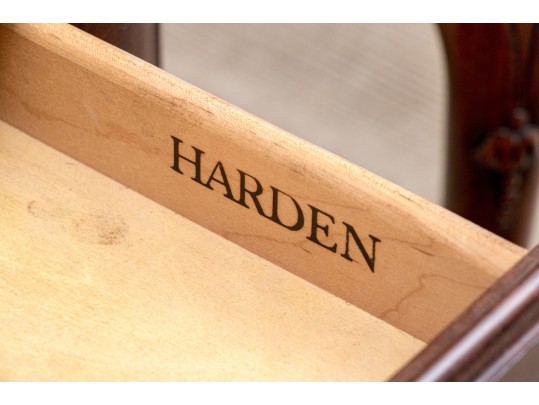 Pair Of Harden Georgian Style Cherry End Tables