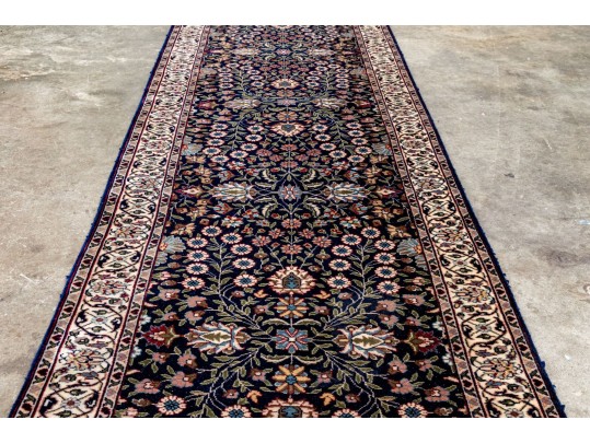 Hand-Knotted Wool Signed 