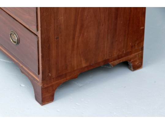 Georgian Mahogany Secretary Bookcase