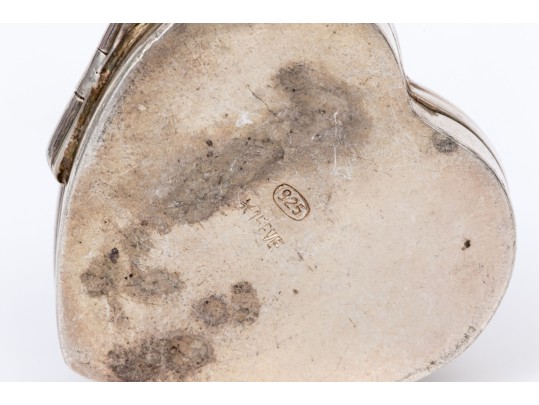 Group Of Five Tiny Sterling And 800 Silver Items