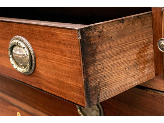 Georgian Mahogany Secretary Bookcase