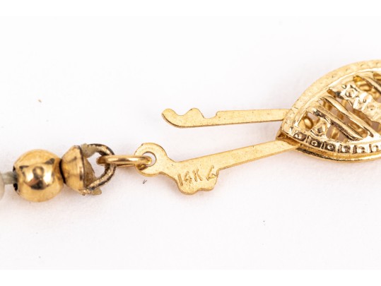 Collection Of Assorted Beaded Rice Style Cultured Freshwater Pearl Necklaces