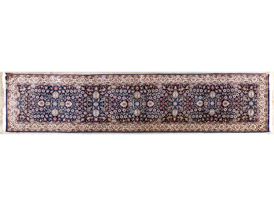 Hand-Knotted Wool Signed 