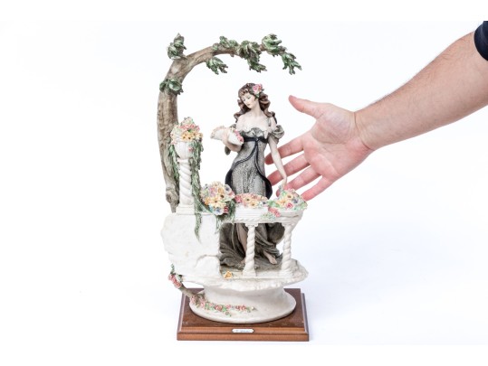 G. Armani Hand-decorated Ceramic Figural Sculpture