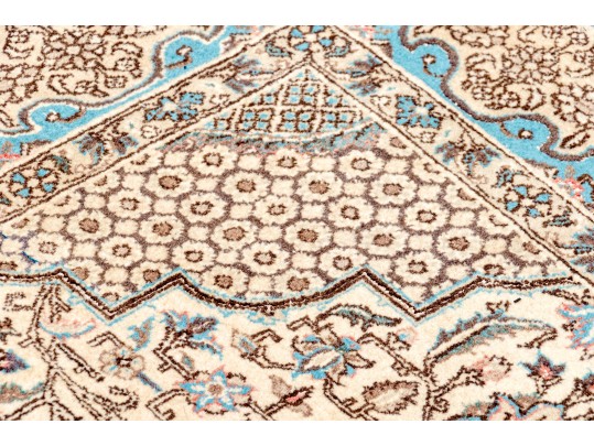 Antique Hand-knotted Wool Carpet, 9'-5 1/2