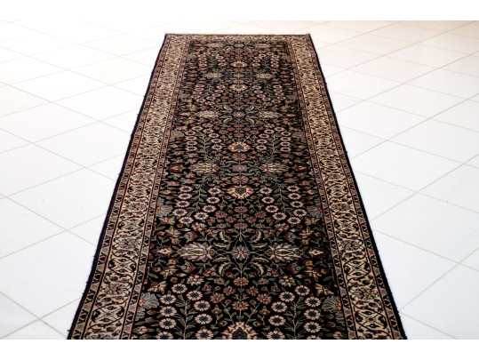 Hand-Knotted Wool Signed 