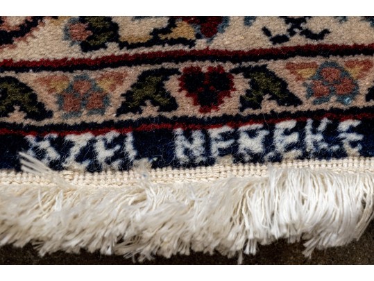 Hand-Knotted Wool Signed 